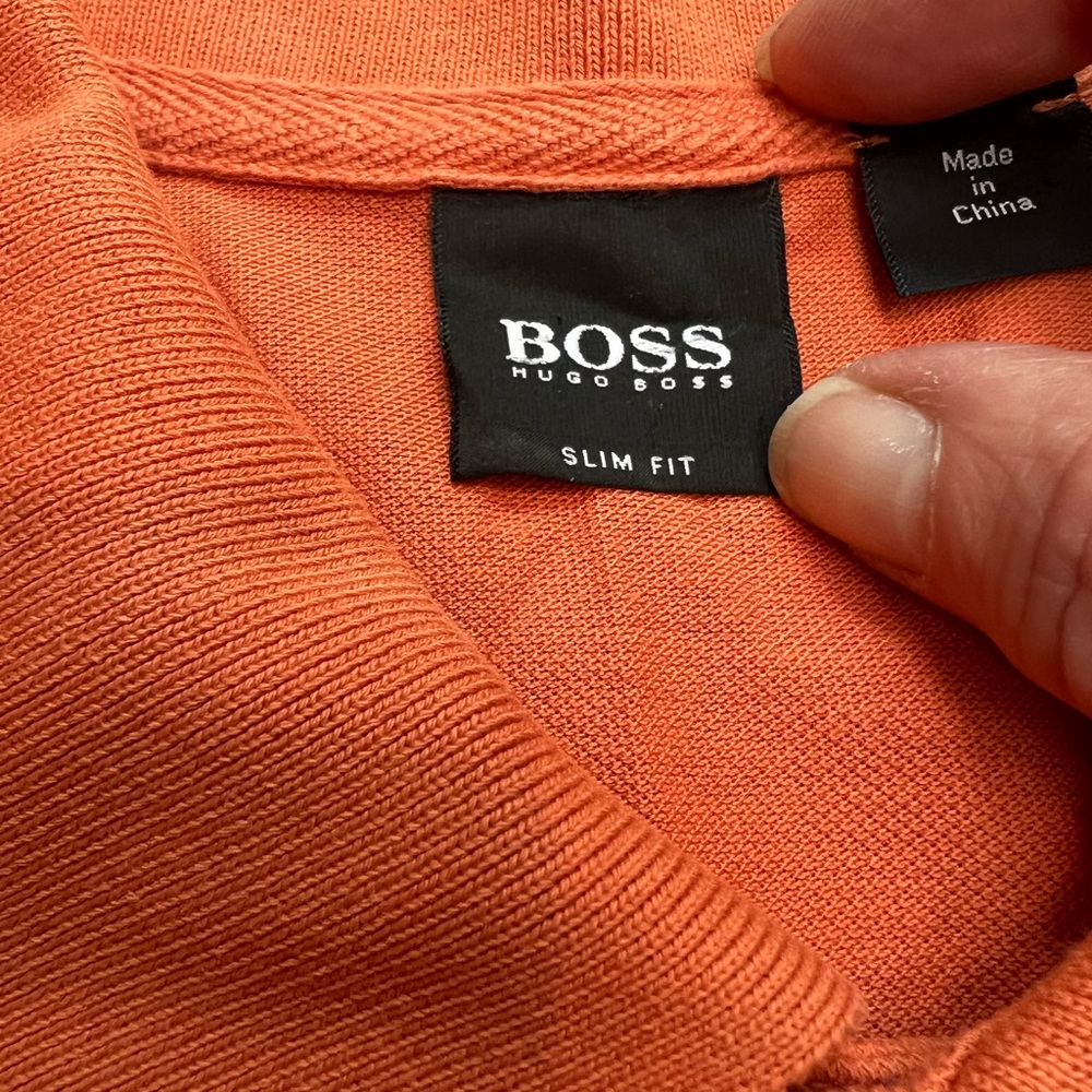 Hugo Boss Orange Color Polo